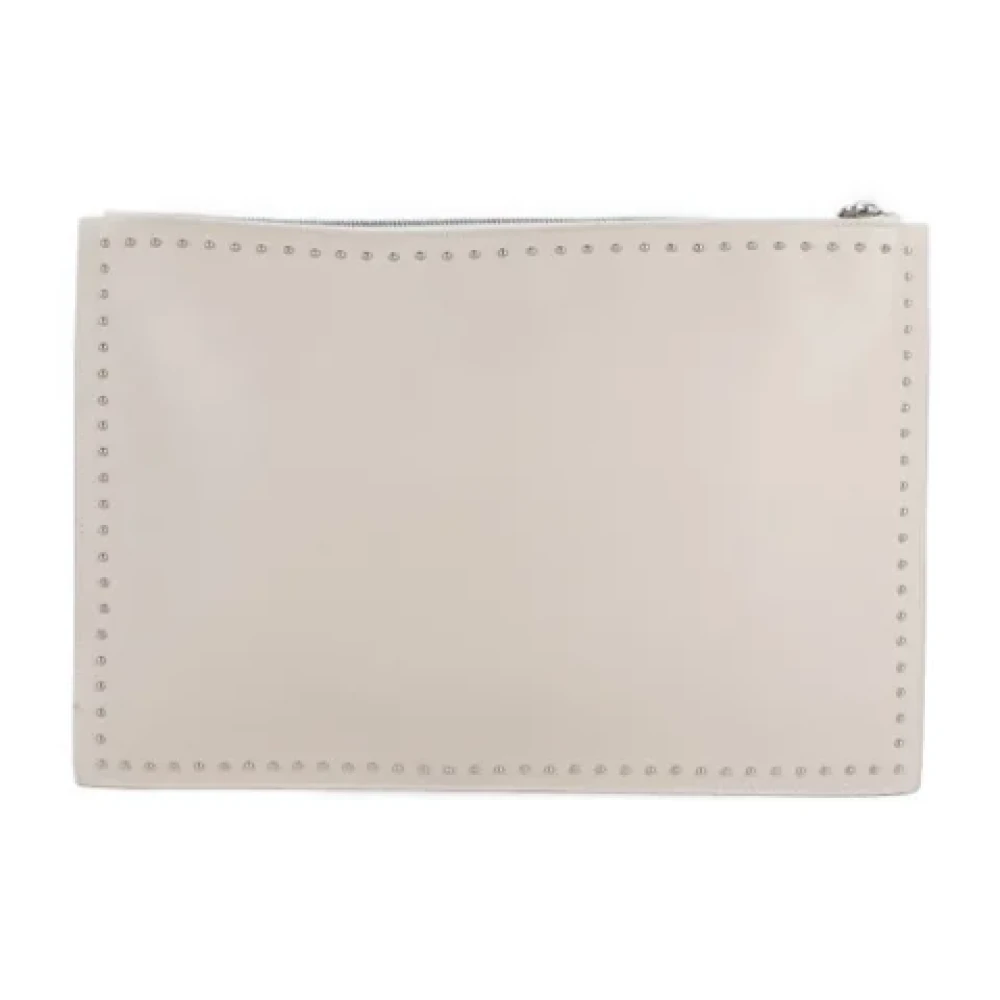 Givenchy Pre-owned Fabric clutches Beige Dames