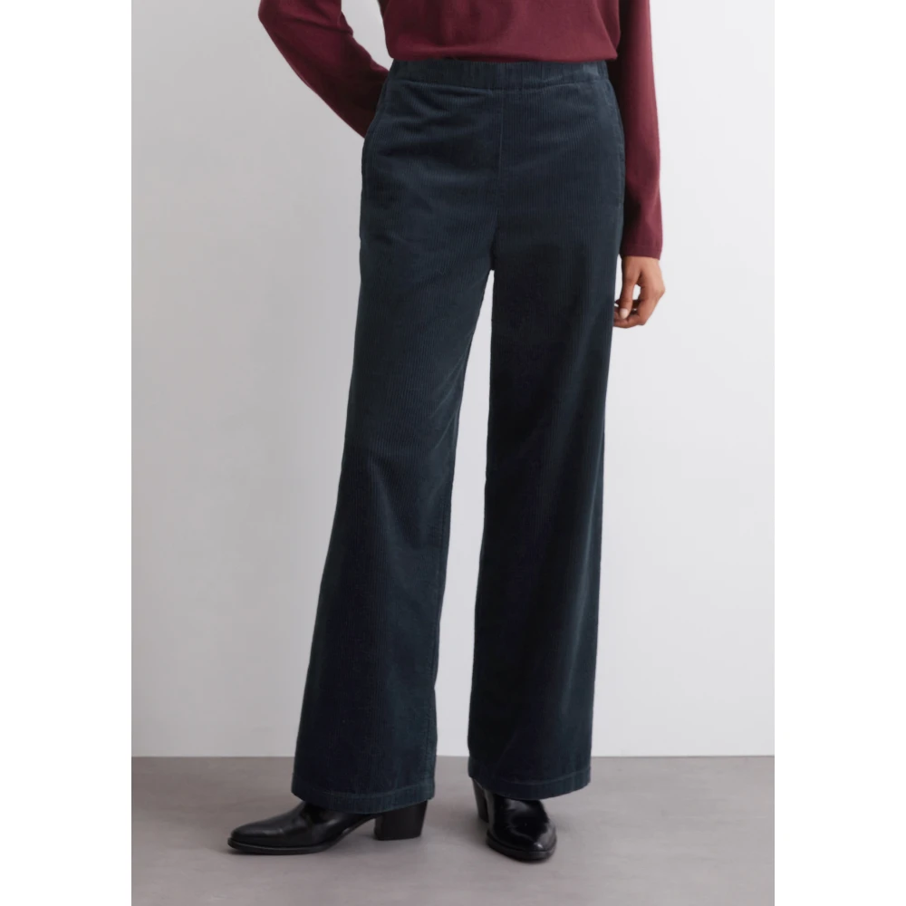 Marc O'Polo Corduroy broek recht Brown Dames