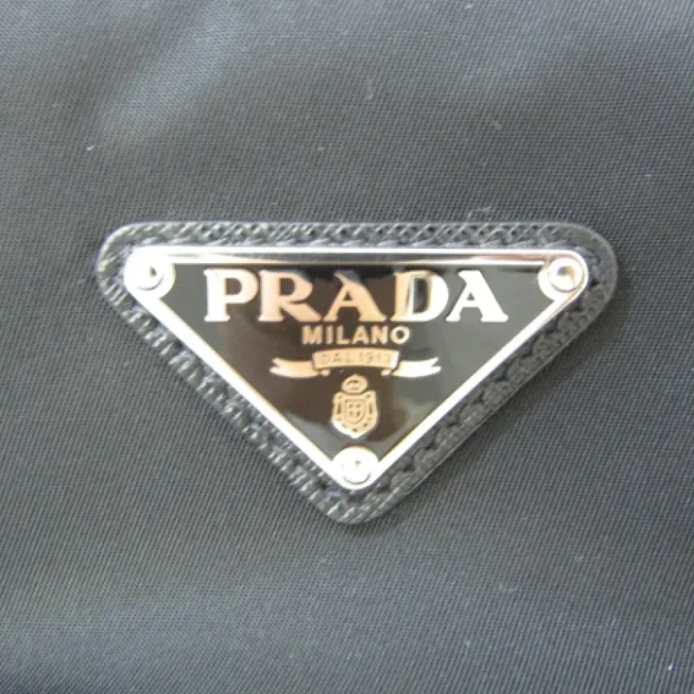 Prada Vintage Pre-owned Fabric prada-bags Black Dames