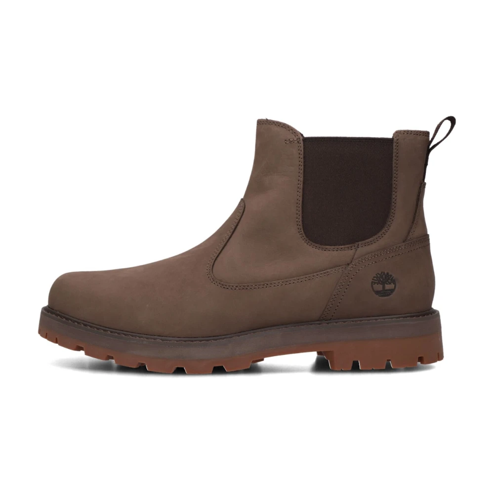 Timberland Klassiska Chelsea Boots för män Brown, Herr