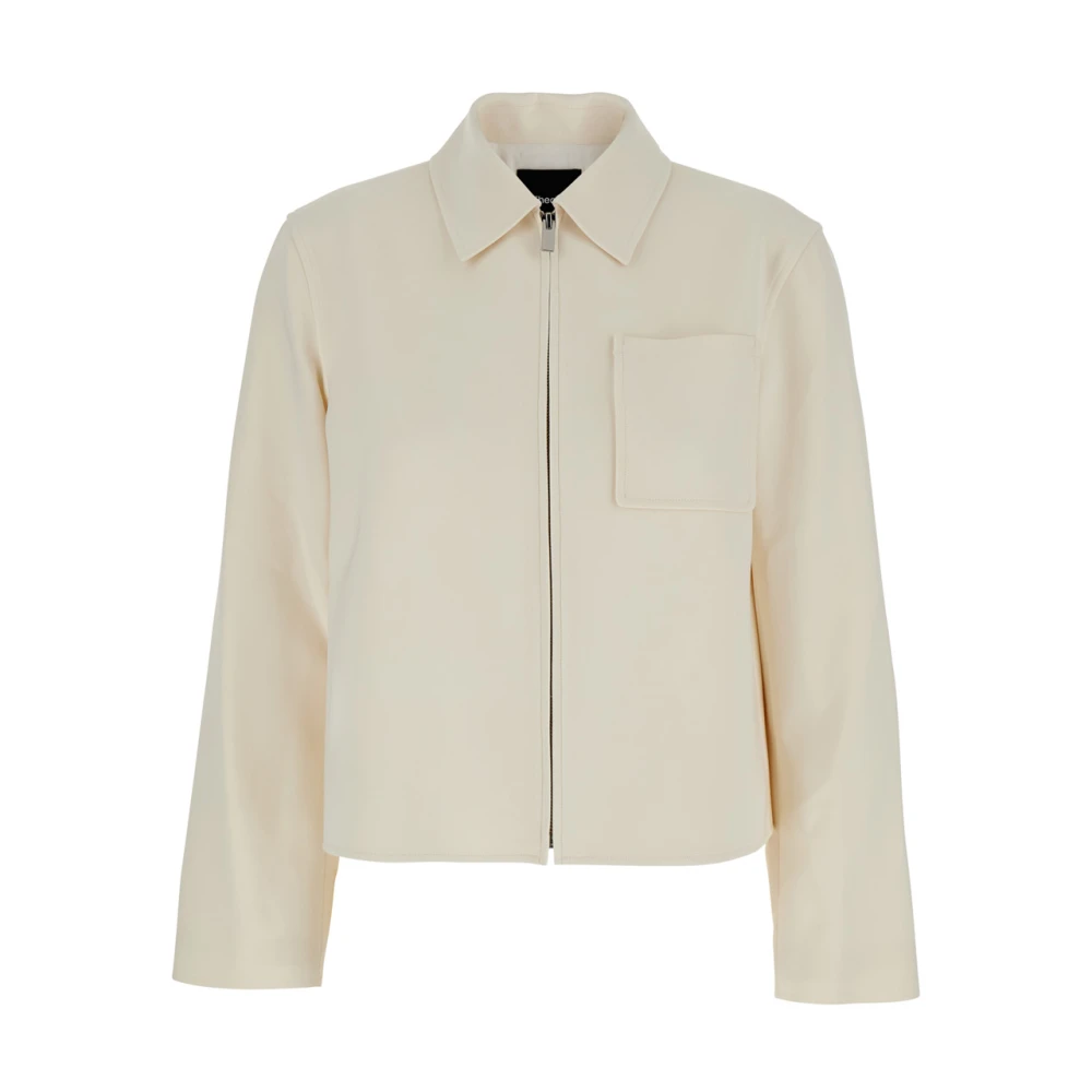 Theory Witte Admiral Jas van Tech Stof White Dames