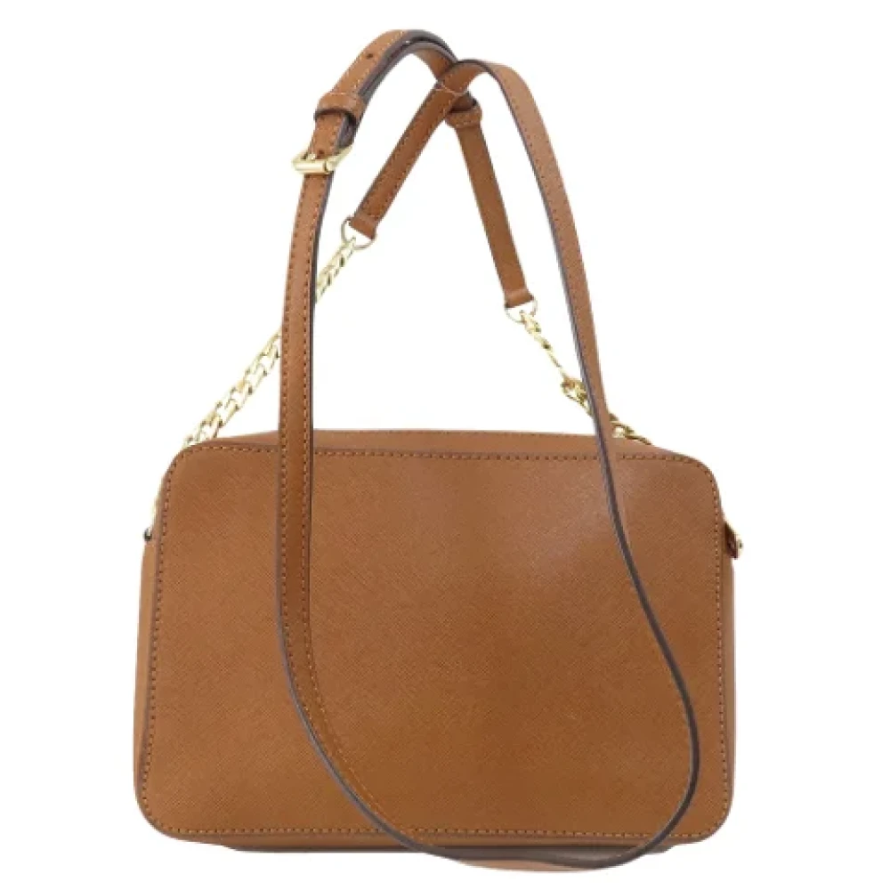 Michael Kors Pre-owned Leather shoulder-bags Brown Dames
