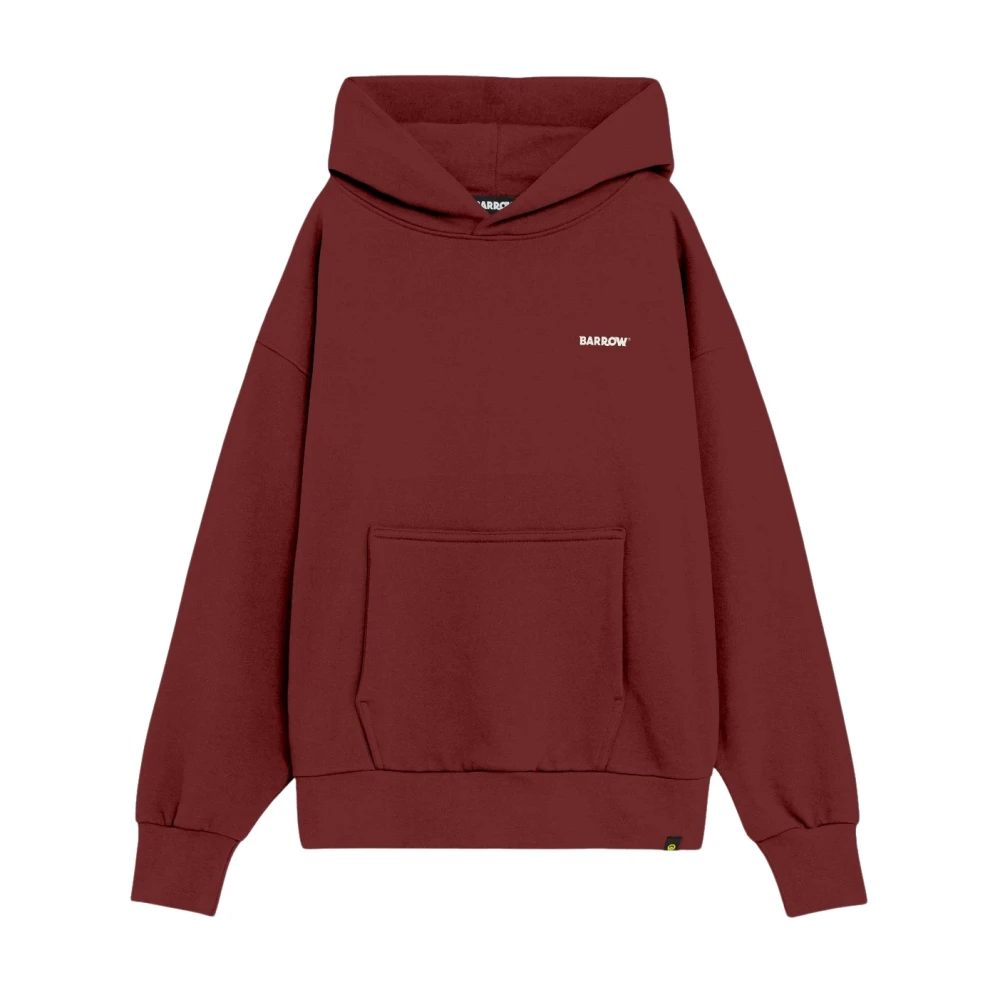 Barrow Men's Red Hoodie Iconic - Hoodies - L - Sweatshirts & Hoodies