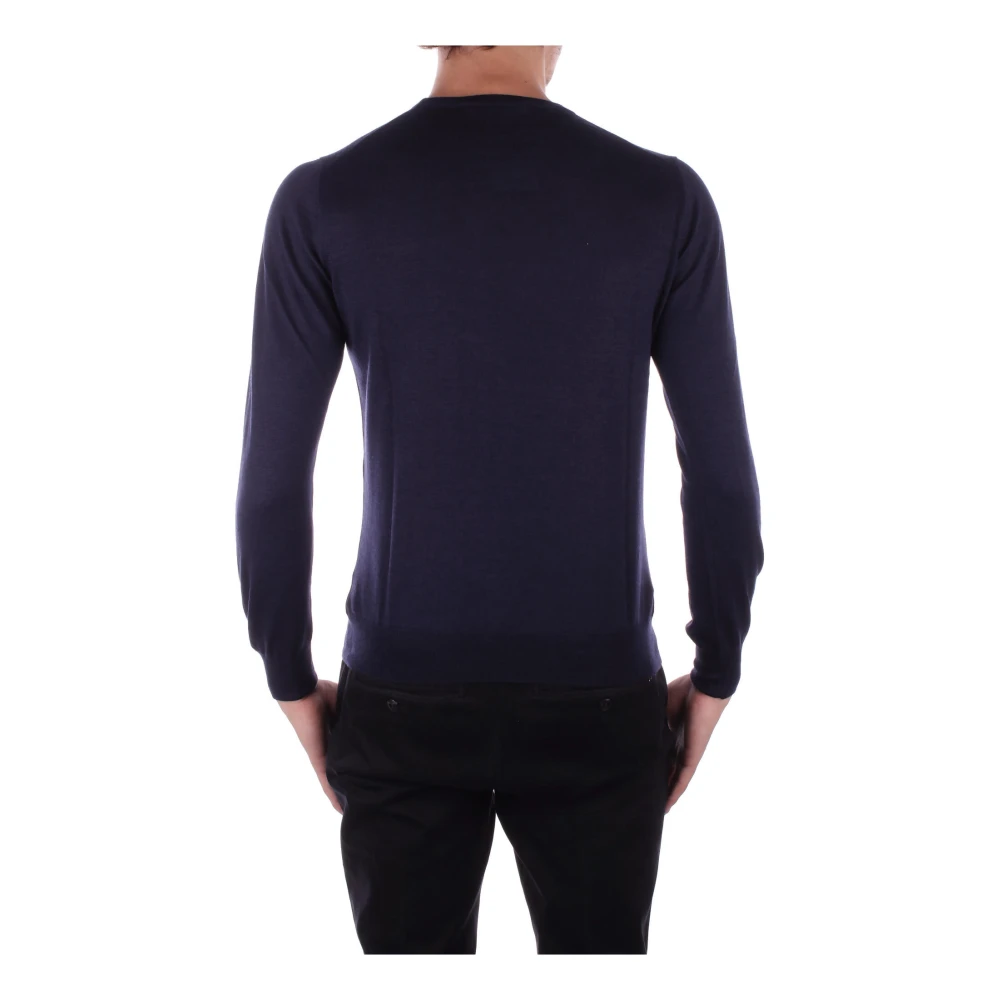 Tagliatore Blauwe Sweater Model Gsi24598 Blue Heren