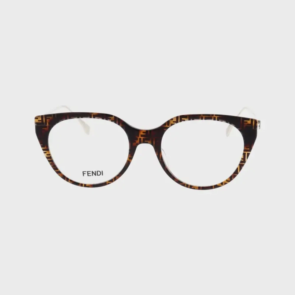 Fendi Originele Bril met Garantie Brown Dames