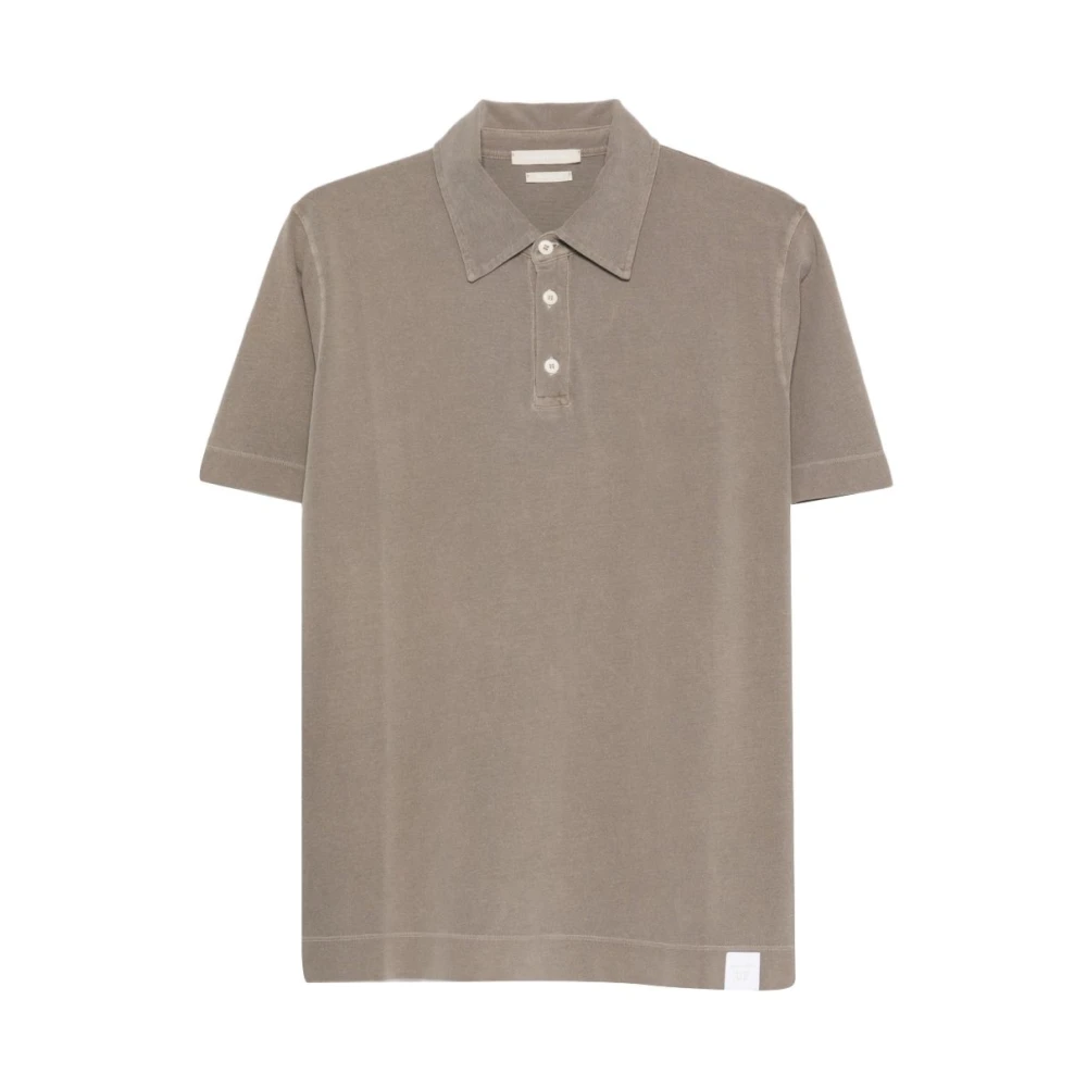 Daniele Fiesoli Men's Brown Polo Shirt