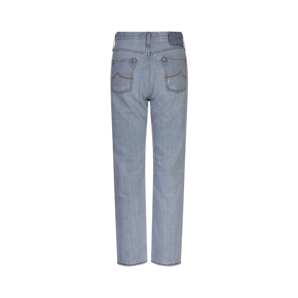 Jacob Cohën Blauwe Holly Jeans met Rips Blue Dames