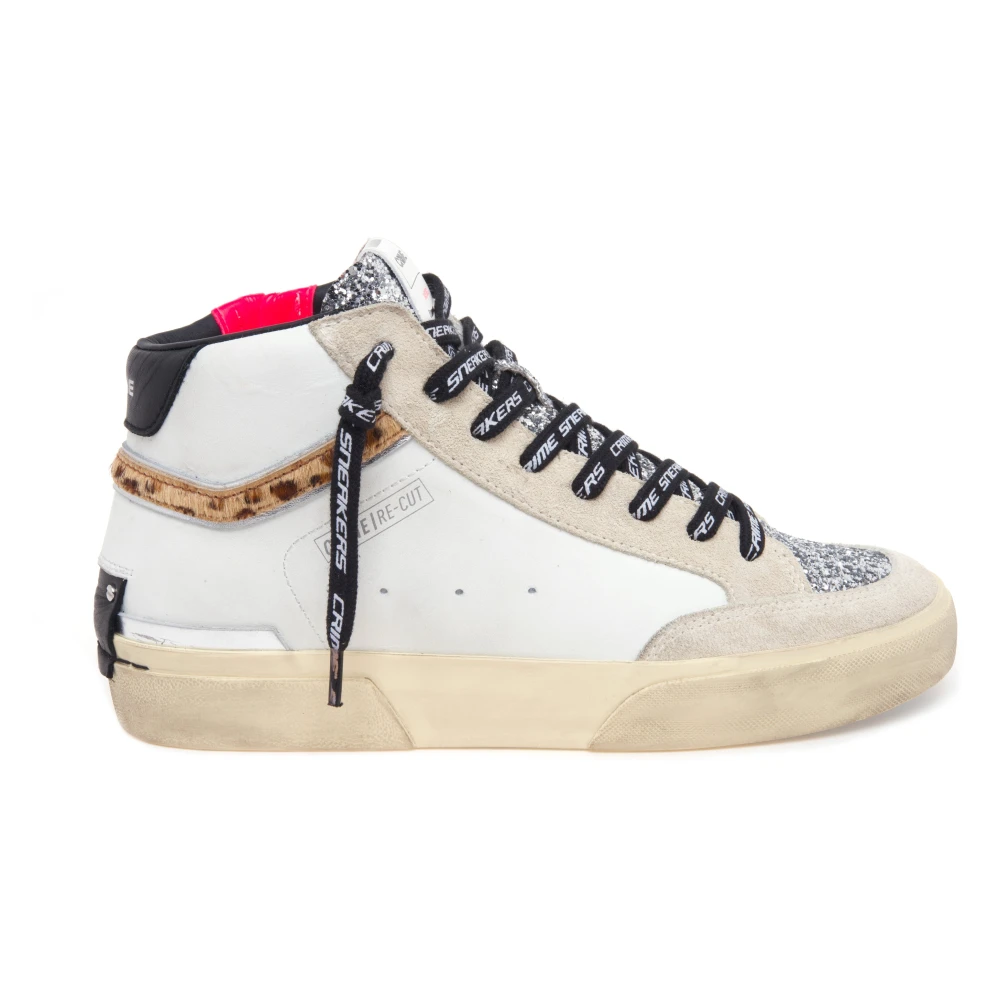 Crime London SK8 Recut High Dames Schoenen Veelkleurig Multicolor