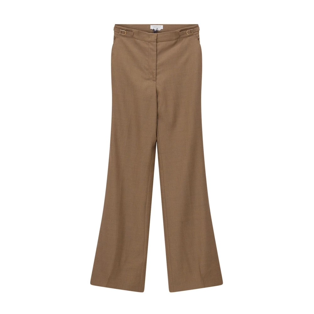 Gabriela Hearst Donna Marrone - Pantaloni A Gamba Larga - Trousers - L