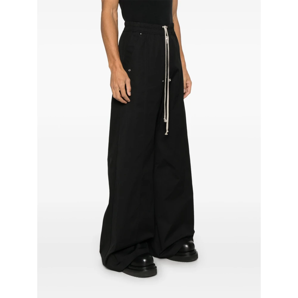 Rick Owens Wide Bela Broek Black Heren