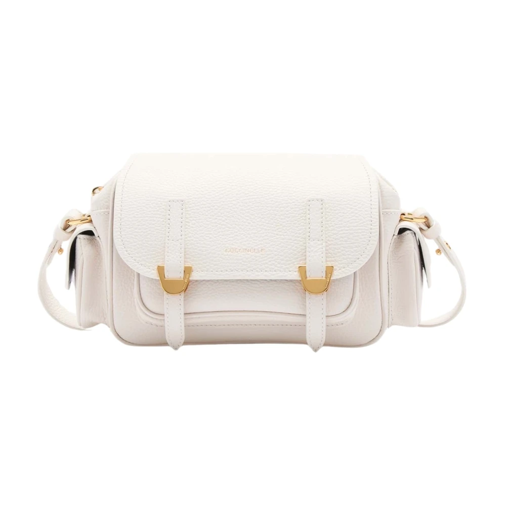 Coccinelle Women's White Campus Small - Cross Body Bags - One Size - Bags