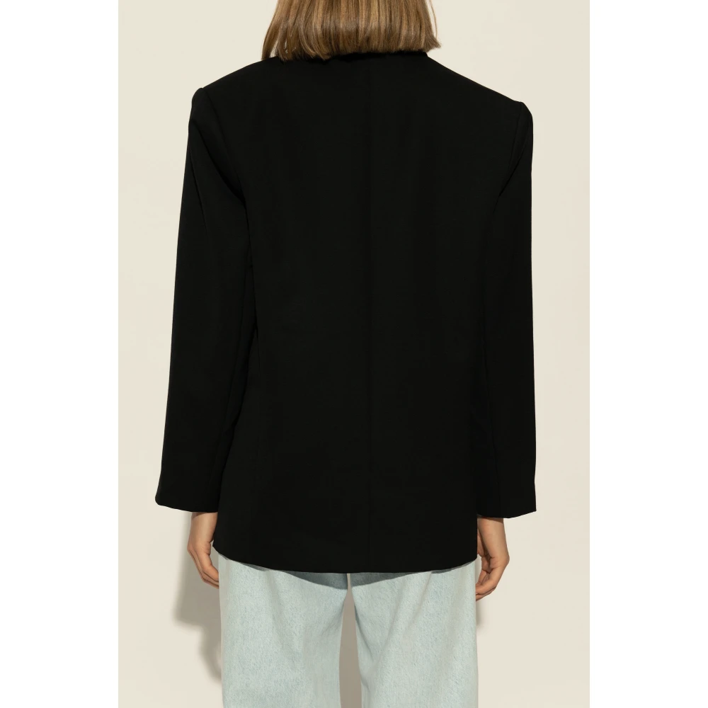 Anine Bing Wollen Blazer Black Dames