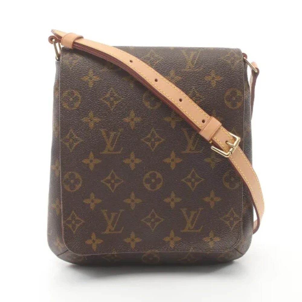 Louis Vuitton Vintage Pre-owned Canvas crossbody-bags Brown Dames