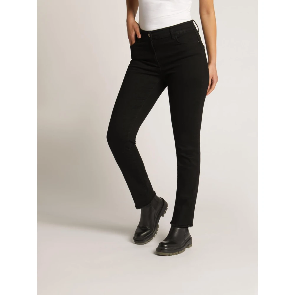Elena Mirò Stijlvolle Broek Black Dames