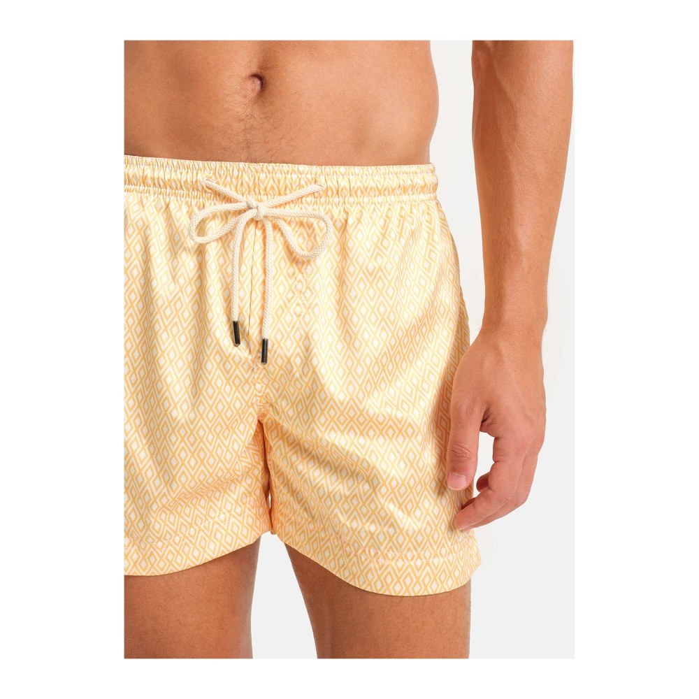 Peninsula Mediterrane Stijl Zwemkleding Beige Heren