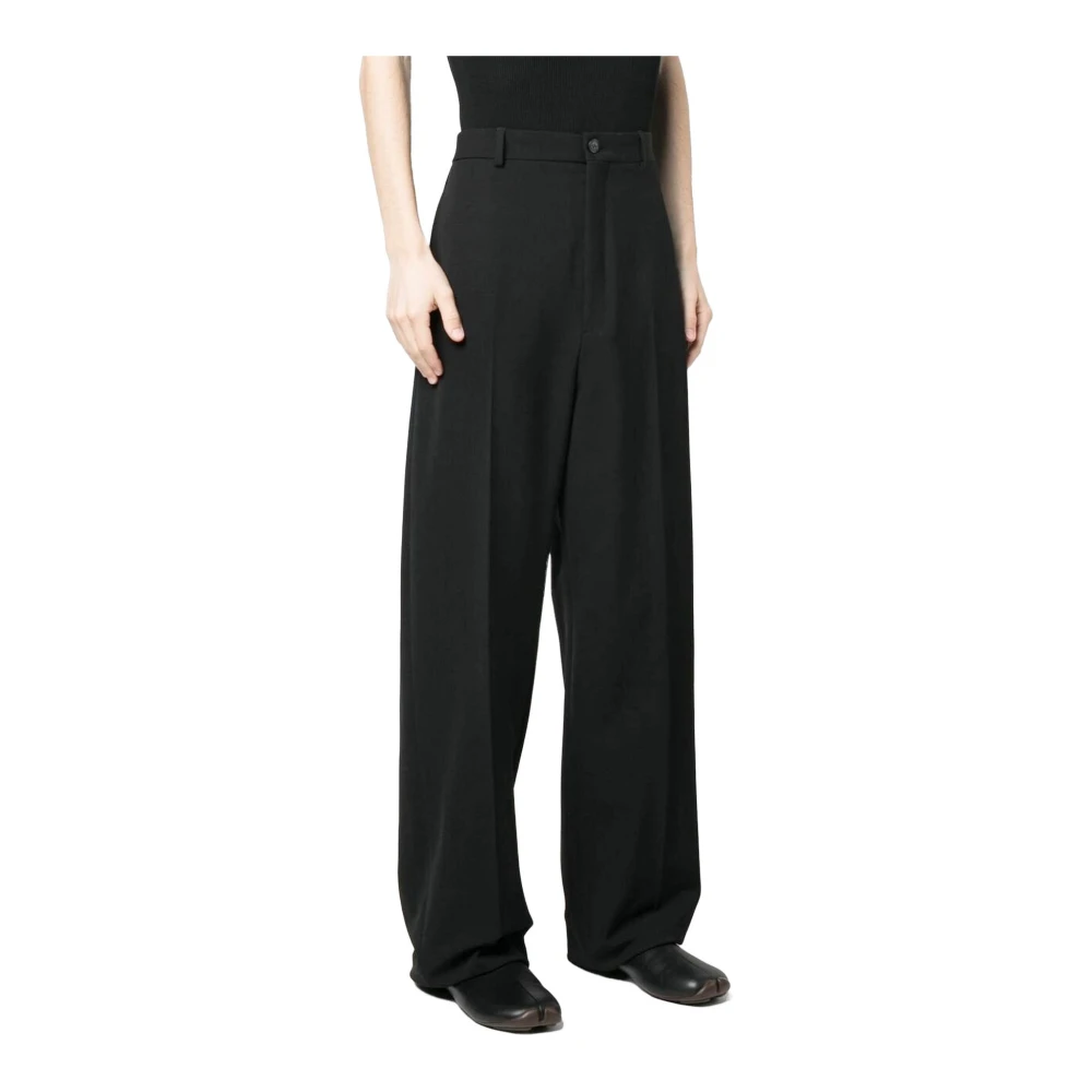 Balenciaga Oversized Broek Black Heren