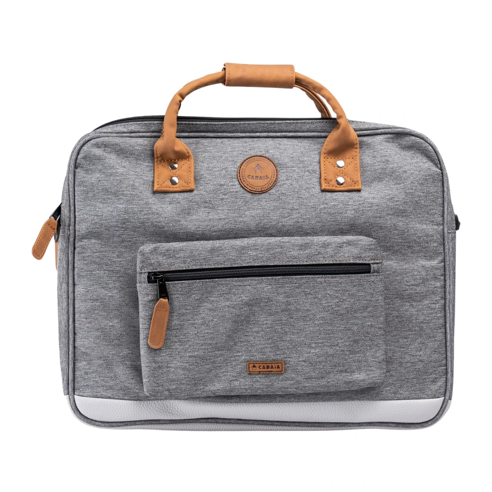 Cabaia Messenger Väska New York Gray, Unisex