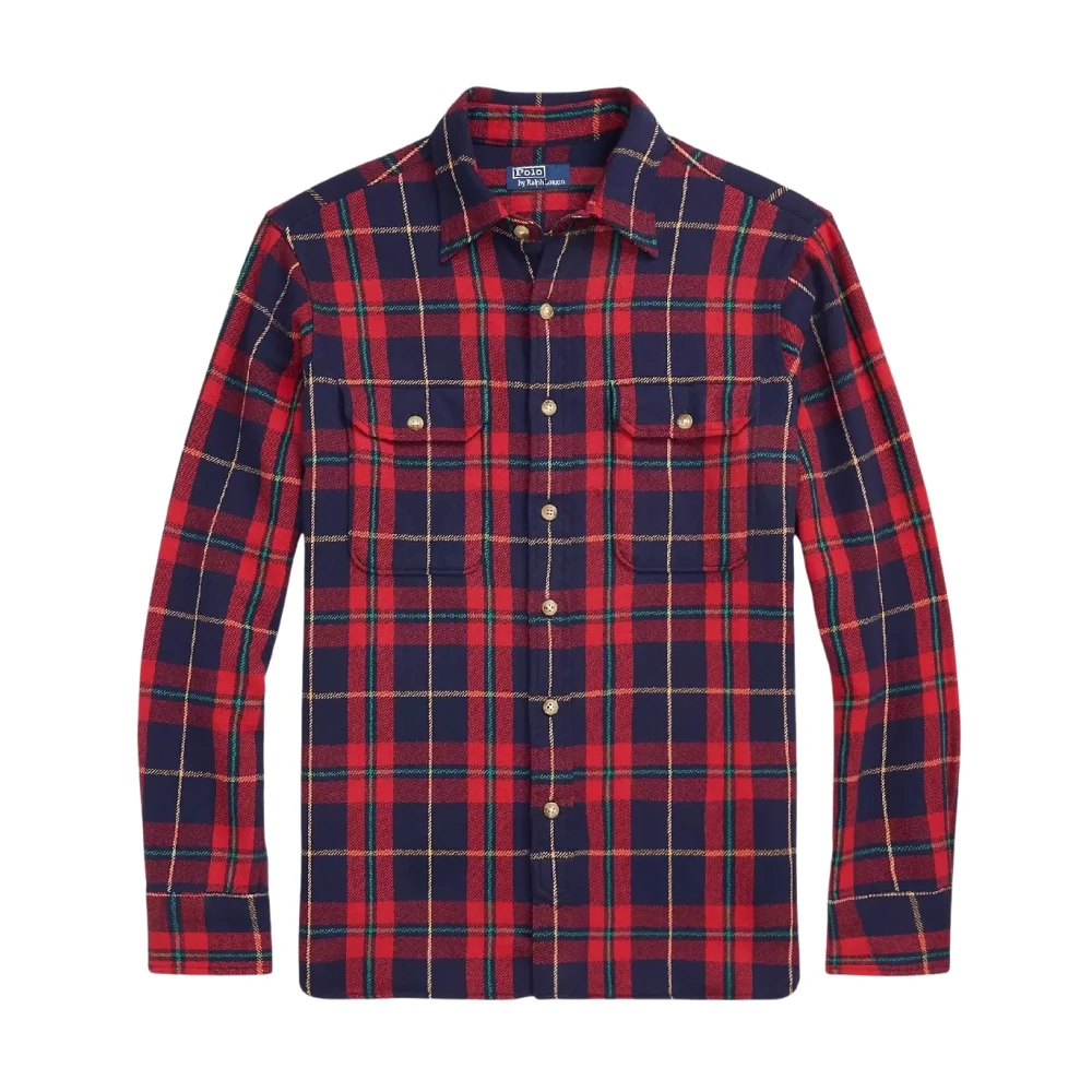 Ralph Lauren Geruite Classic Fit Overhemd Multicolor Heren