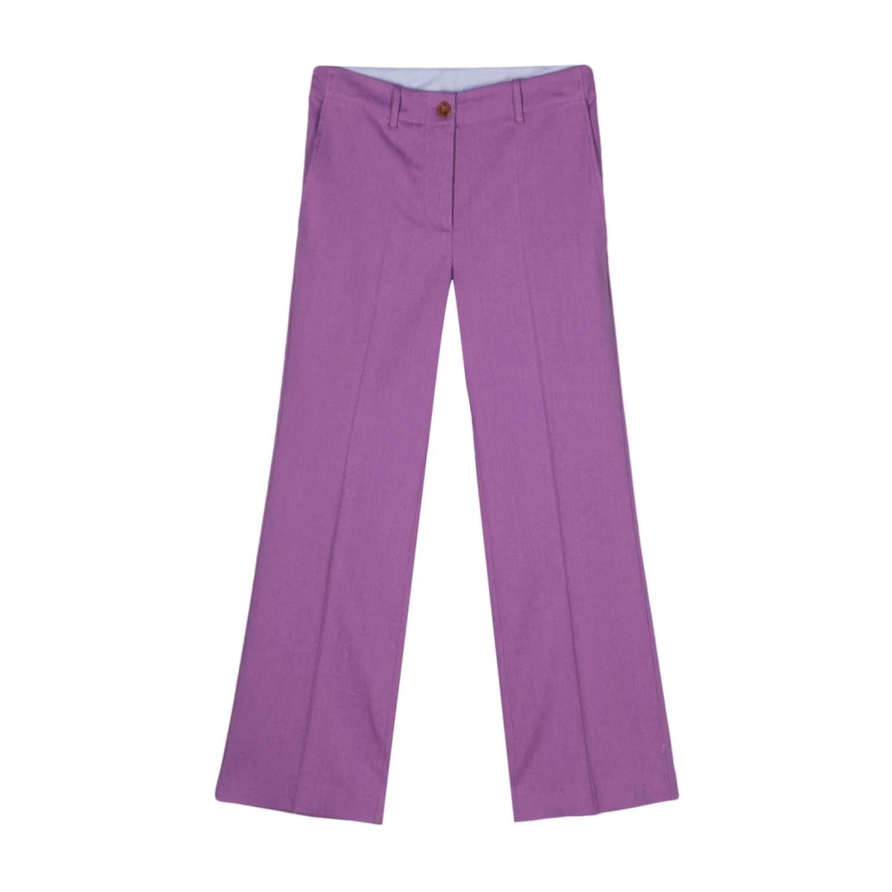 Alysi Cropped Stretch Broek Orchid Pink Dames