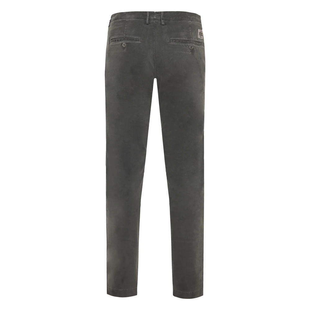 Jacob Cohën Handgemaakte Katoenen Broek Bobby Model Gray Heren