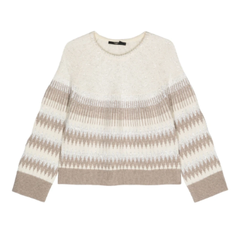 Seventy Duifgrijze Sweater Collectie Beige Dames