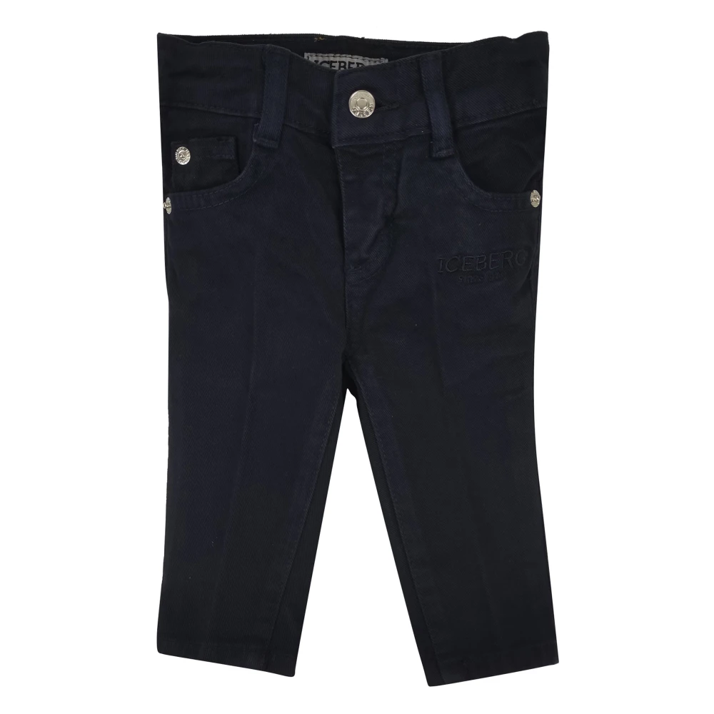 Iceberg Boys Blue Pantalone - Trousers - 12 M - Kids