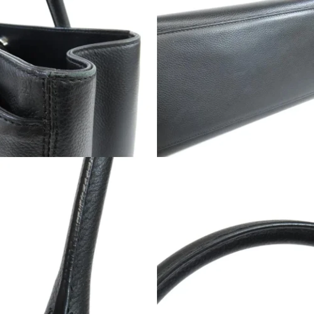 Chanel Vintage Pre-owned Canvas totes Black Dames