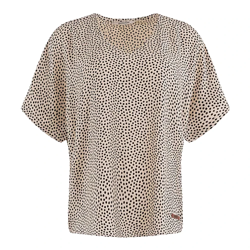 Moscow Lindo t-shirts zand Beige Dames
