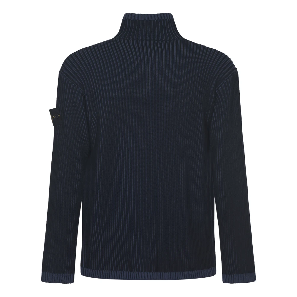 Stone Island Blauwe Polo Shirts en Polos Blue Heren