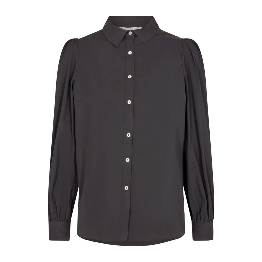 Sofie Schnoor Elegante Vrouwelijke Zwarte Blouse Black Dames