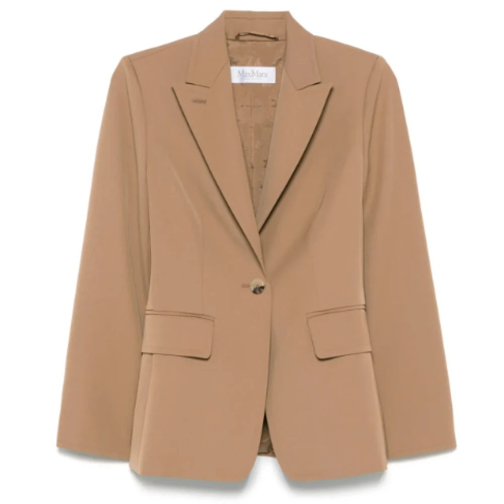 Max Mara Kameeljassen voor stijlvolle outfits Brown Dames