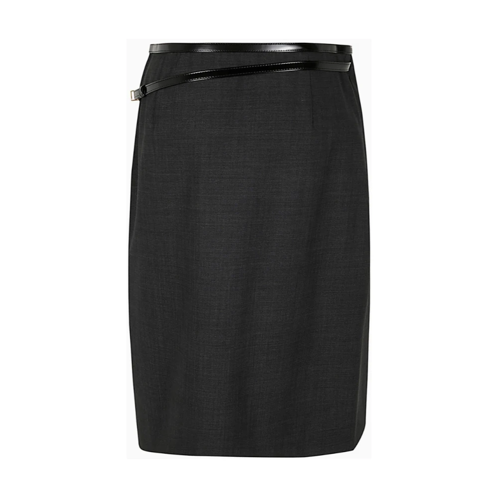 Philosophy di Lorenzo Serafini Wollen Rok Elegante Stijl Gray Dames