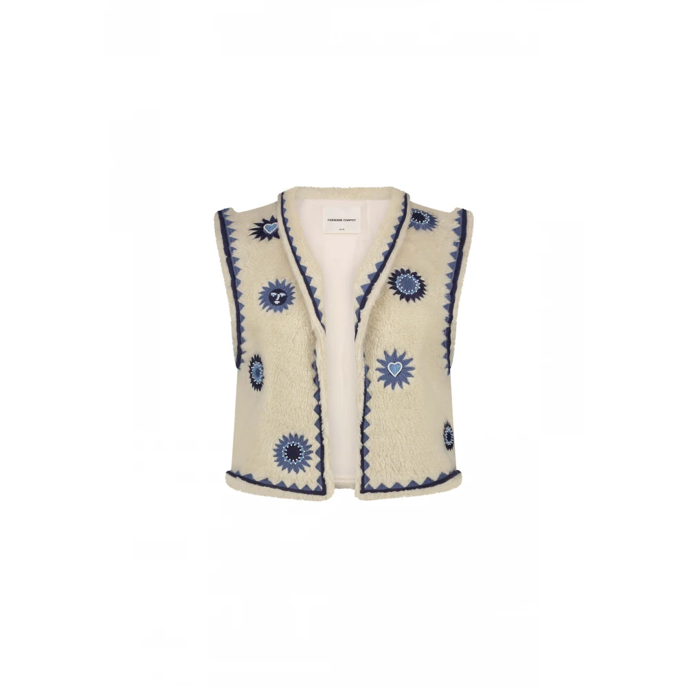 Fabienne Chapot Sunny Gilet Beige Dames