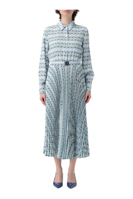 blue-pleated-shirt-dress