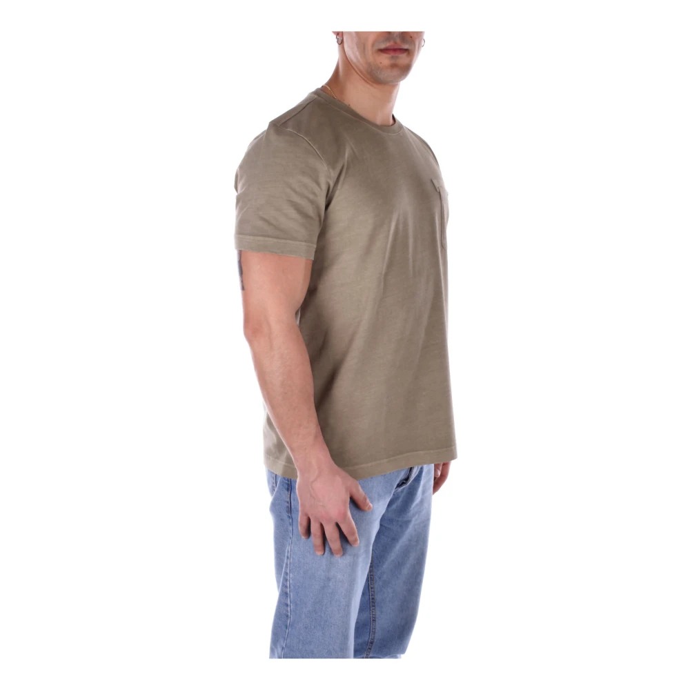 Fay T-Shirts Green Heren