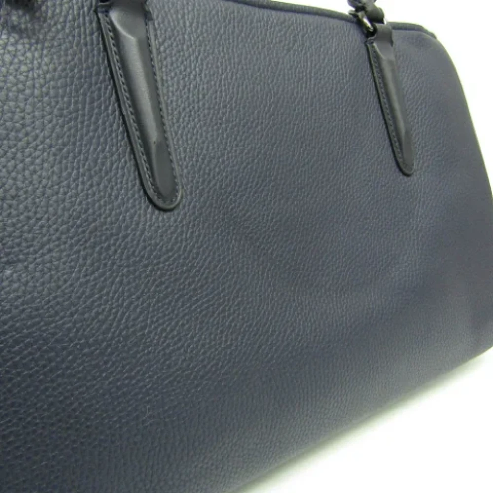 Coach Pre-owned Leather handbags Blue Dames