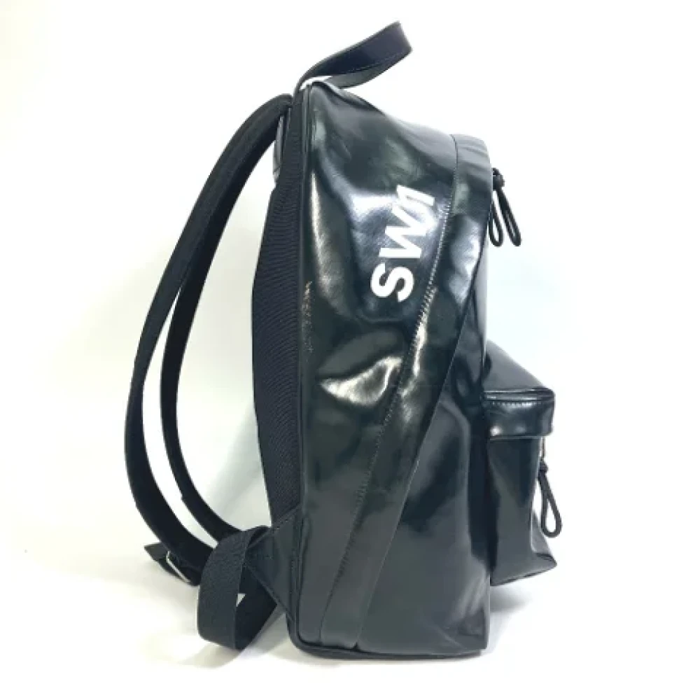 Burberry Vintage Pre-owned Fabric backpacks Black Heren