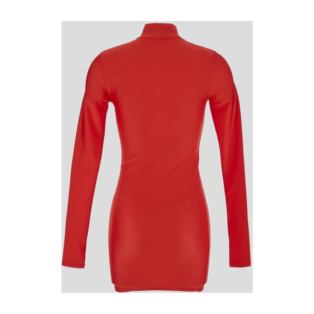 Coperni Aansluitende Minijurk van Polyamide Red Dames