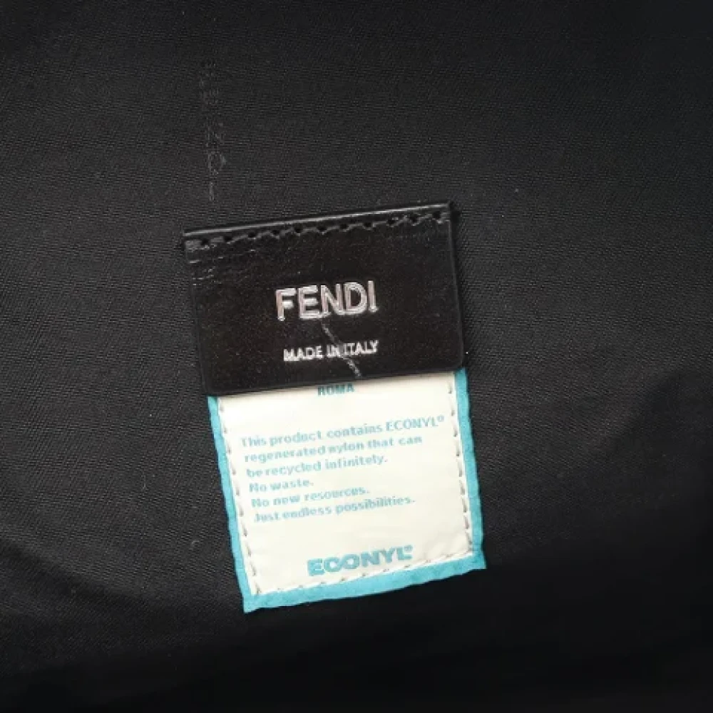 Fendi Vintage Pre-owned Fabric backpacks Black Dames