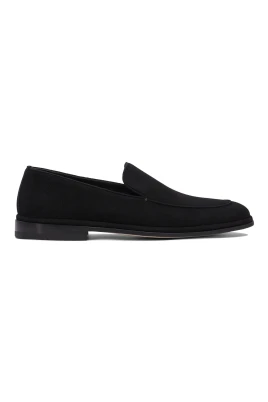 Svarta Loaferskor för Män