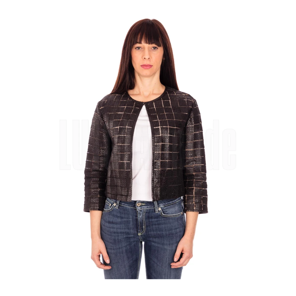 Jackets > Leather Jackets - - Suprema - Modalova