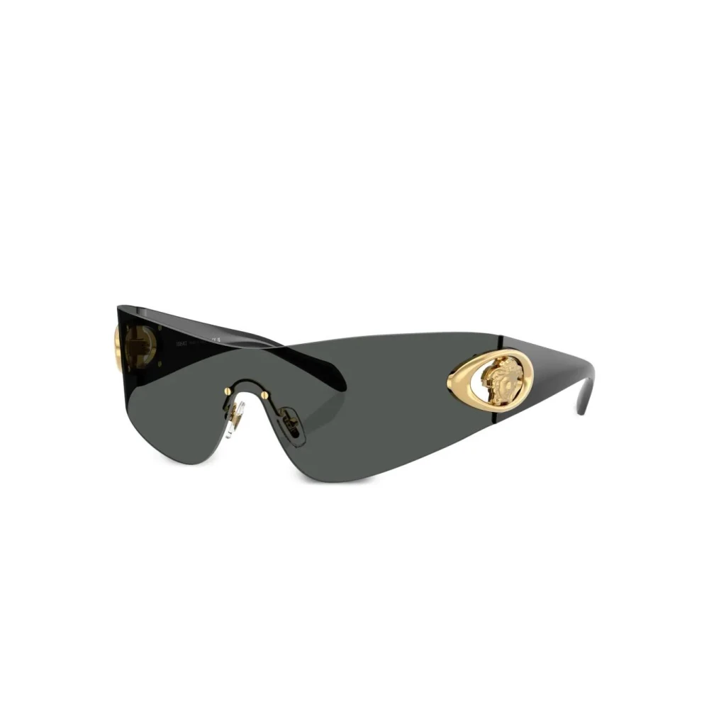 Versace Men's Black Ve2280 100287 Sunglasses - Sunglasses - 42 Mm - Accessories