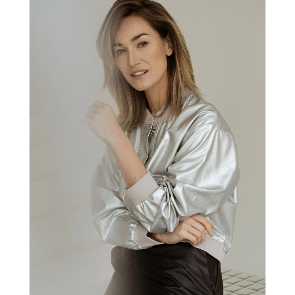 Aimée the Label RioC Jas Stijlvolle Jasjes Collectie Gray Dames