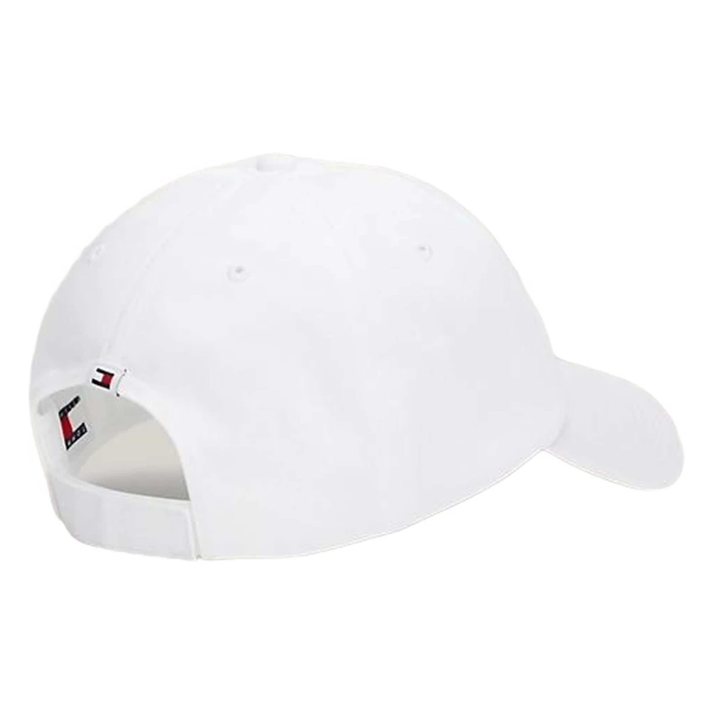 Tommy Hilfiger Linear Logo Cap White Heren