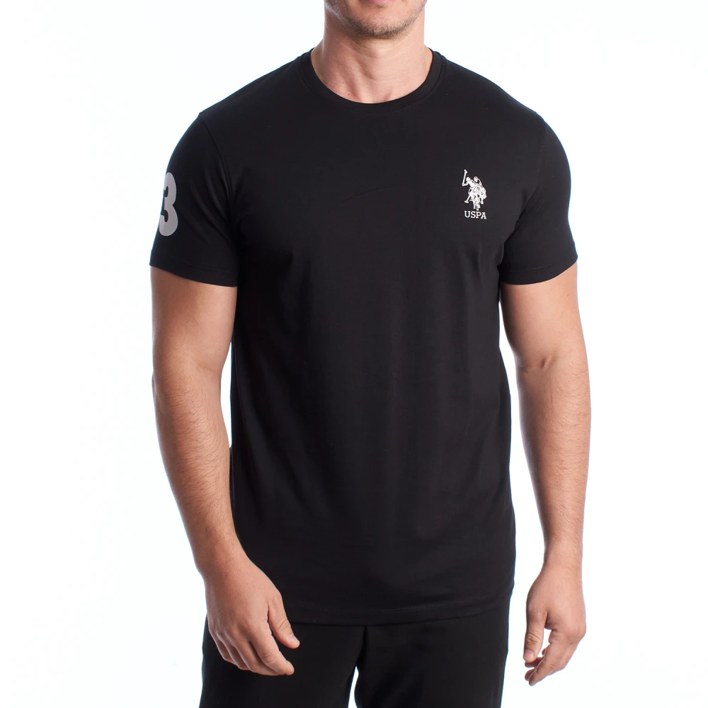 U.s. Polo Assn. Uomo Nero Top, L, New,