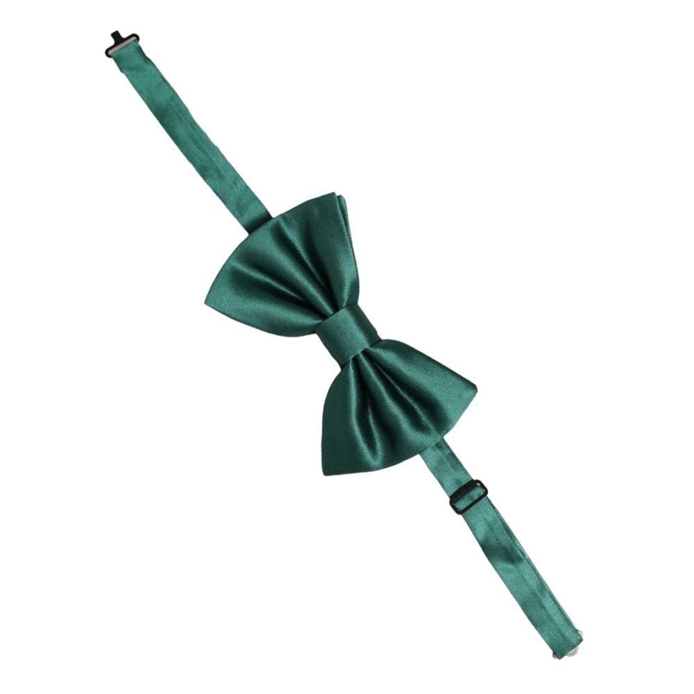 Dolce & Gabbana Pre-Tied Bow Tie - Male - Bow Ties - Green - One Size - Accessories