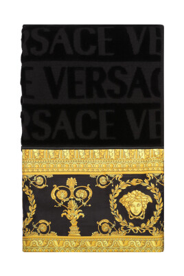 serviette-de-bain-baroque-noire