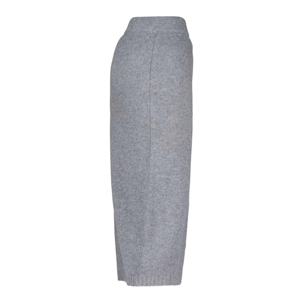 Max Mara Nola Wol Gebreide Trui Gray Dames
