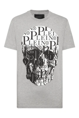 T-shirt Rund Hals Dödskalle