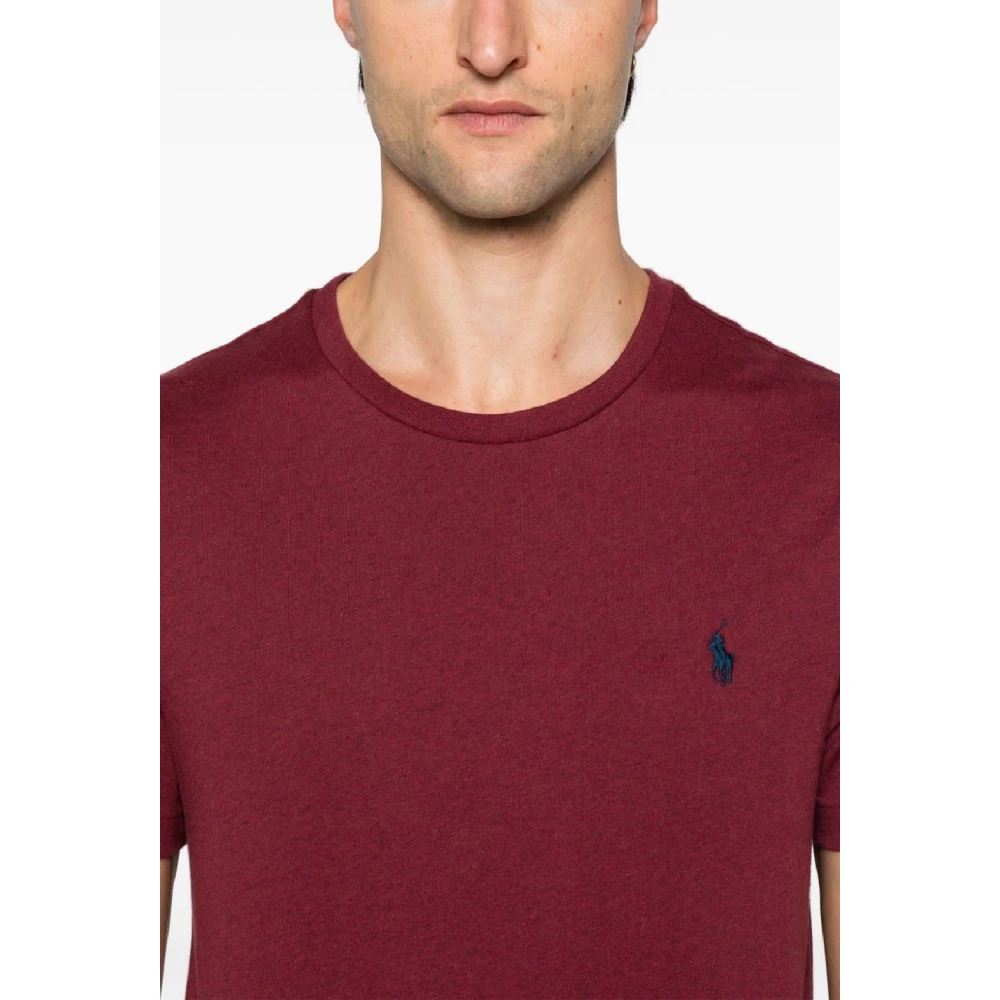 Ralph Lauren Korte Mouw T-Shirt Collectie Red Heren